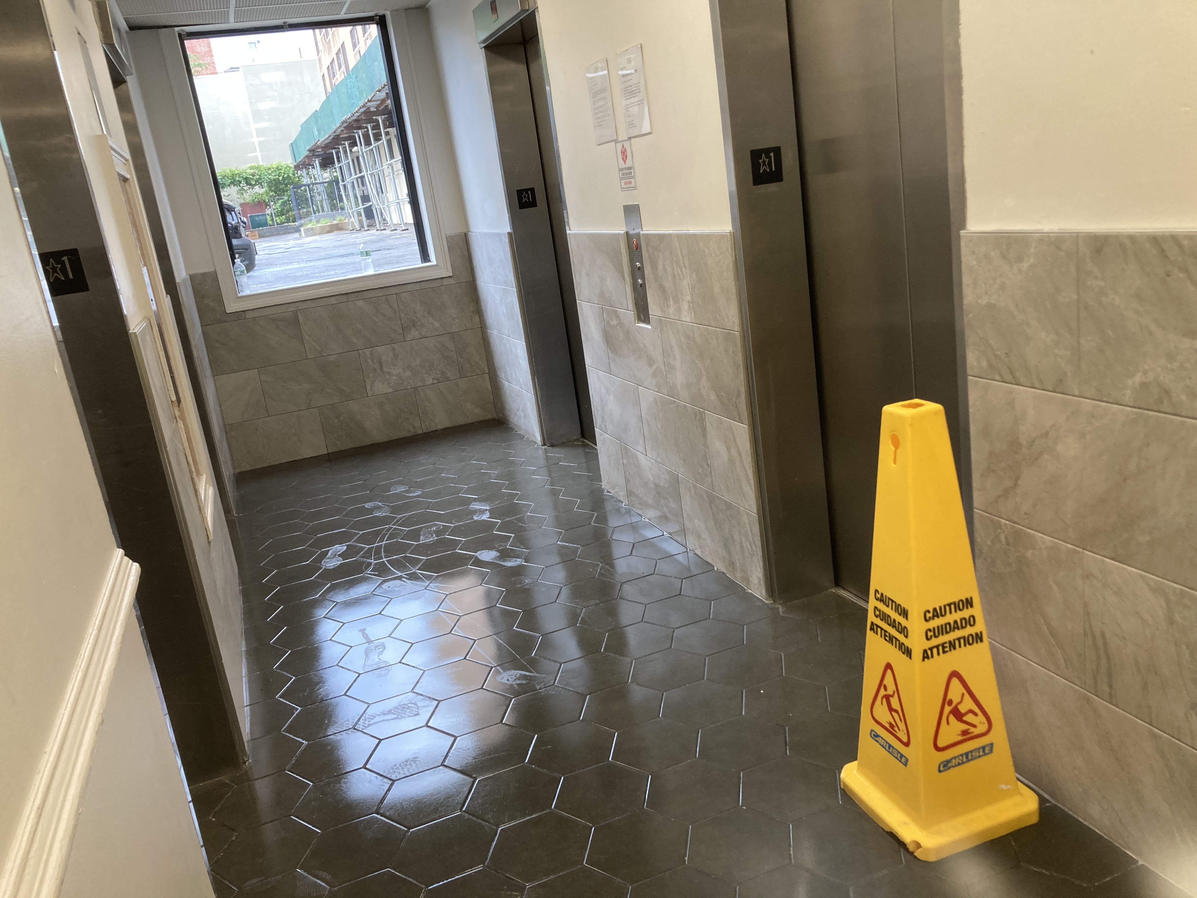 Lobby ceramic tile 